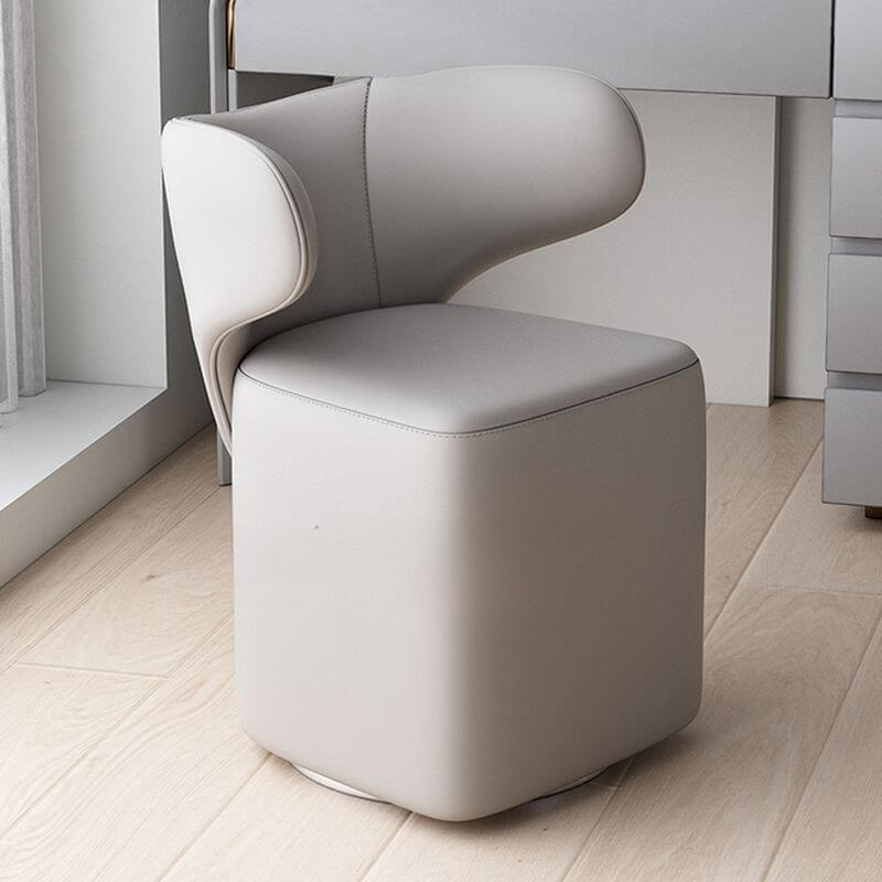 Vanity stool with rotatable feature