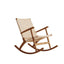 Stylish Oriental rocking chair
