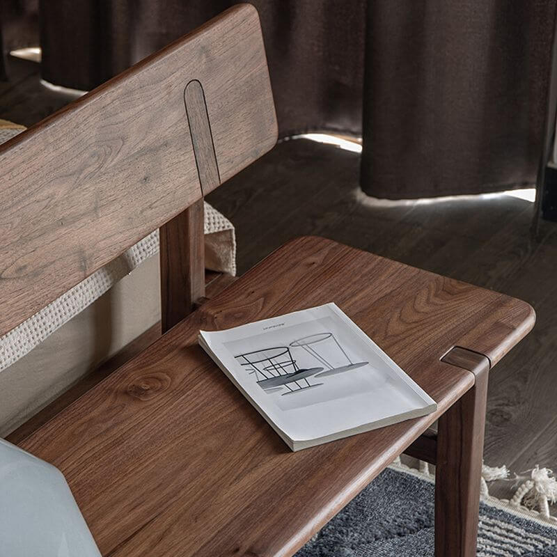 47 inch Auburn accent bench