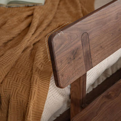 Non-upholstered wooden bench