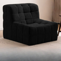 Cozy and inviting tufted chair design