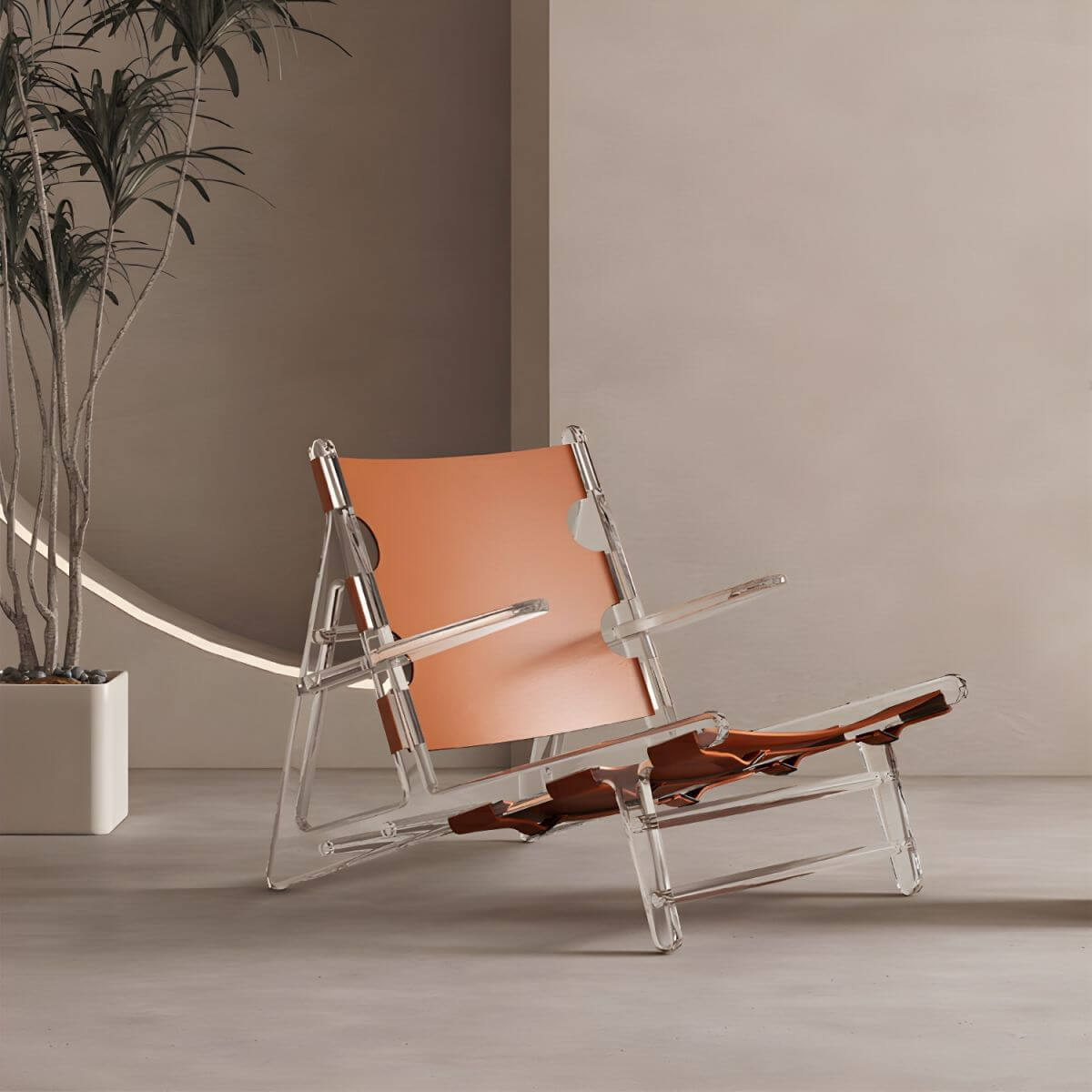 Fauteuil inclinable noir moderne avec design standard et mouvement indépendant du pied/dossier Image secondaire du produit