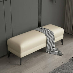 Elegant black footstool for home decor