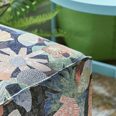 Comfortable upholstered accent stool