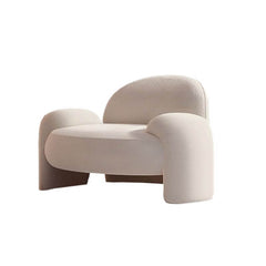 Minimalist style arm chair in a modern living room