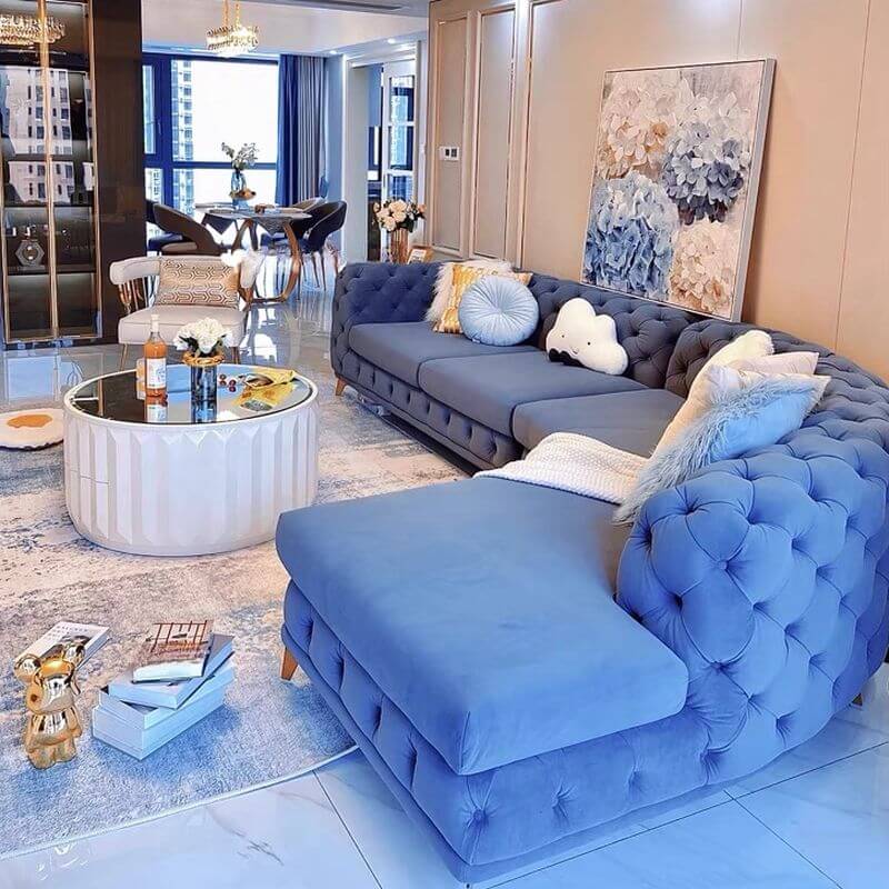 Stylish living room with Carnation Sofa