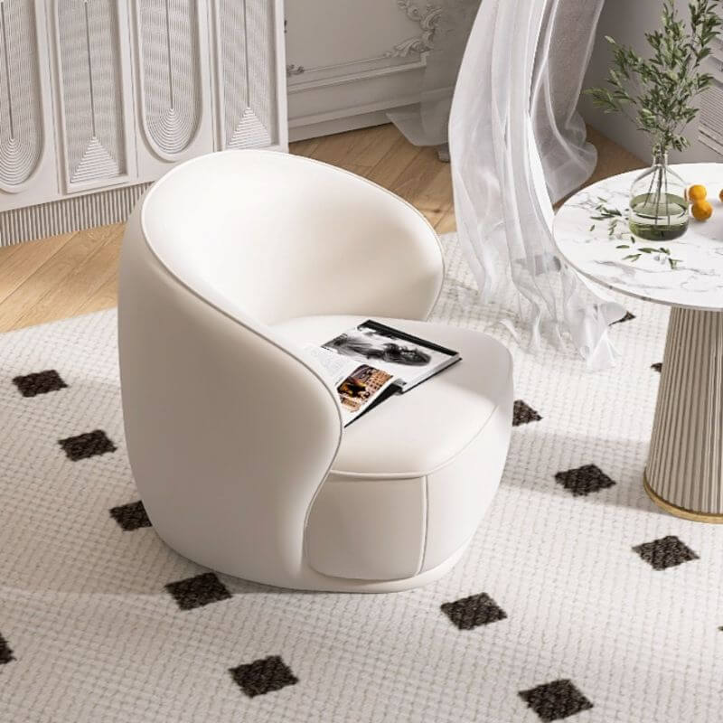 Casual Dove Grey Accent Chair Hauptbild