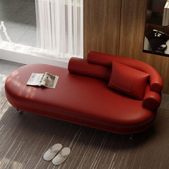 Casual Indoor Chaise in Solid Color