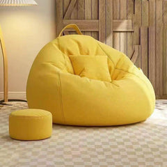 Comfortable Bean Bag with Ottoman for Home