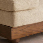 Comfortable pillow back sofa