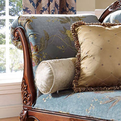 floral chaise chair left-arm