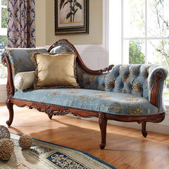 left-hand arm chaise for lounging