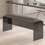 Modern living room with acrylic accent furniture