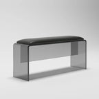 Versatile accent bench displaying chic design