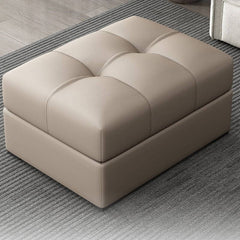 Elegantly designed rectangular footstool