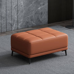 Dark Green footstool with minimalistic design