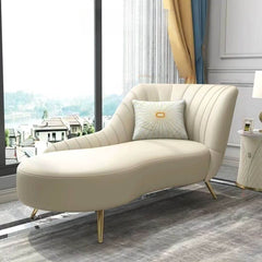 large oversized chaise in modern decor