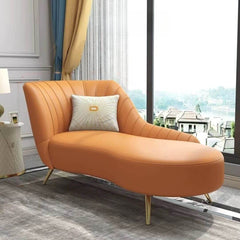 large oversized chaise in modern decor