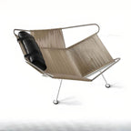 Elegant solid color upholstery recliner