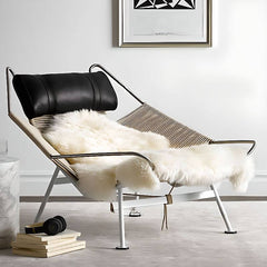 Compact modern recline chair for small spaces