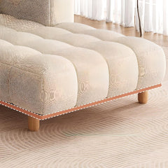 Stylish chaise chair with plush cushioning