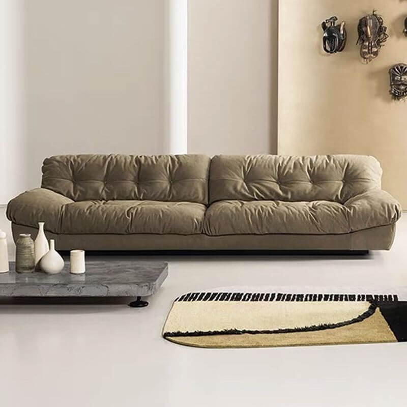 modern sofa in a living room