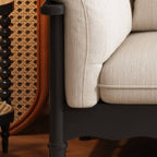 Casual solid color sofa