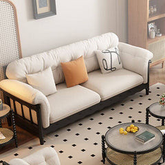 Elegant sofa with armrest