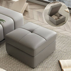 Functional storage ottoman in modern design