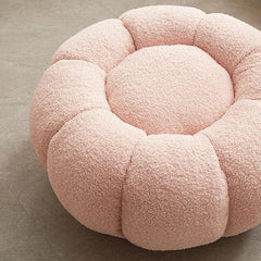 Stylish Round Footstool for Home