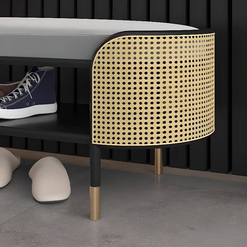 Storage compartment of the sitting bench