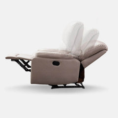 Compact Size Recliner featuring Tech Cloth Upholstery