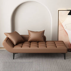 Modern chaise lounge in beige color