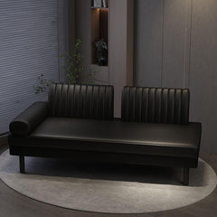 Elegant solid color chaise lounge