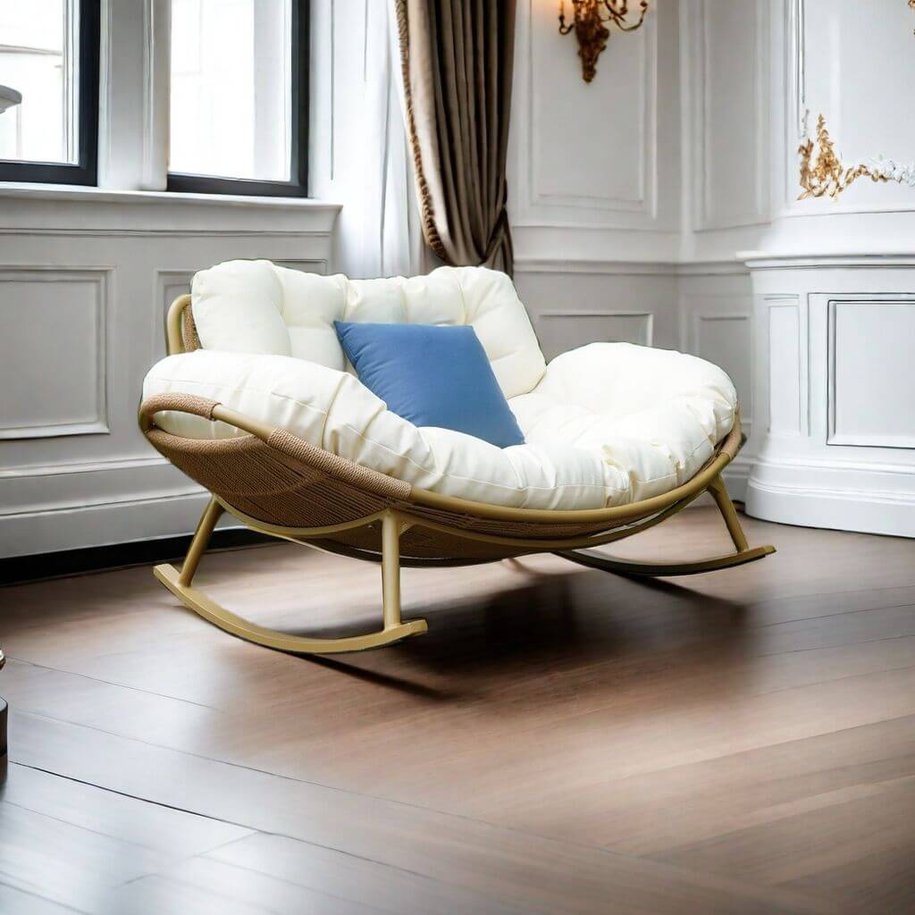 Rocking armchair from above Main image