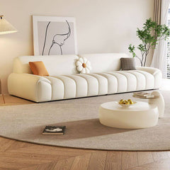 Chalk Standard Sofa in a modern living room setting