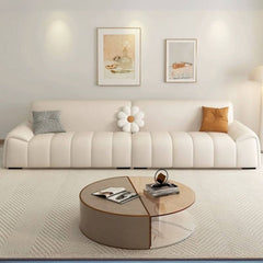 Modern design elements of the Chalk Sofa