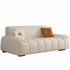 Stylish arm design of the Chalk Sofa