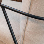 Green Rocking Armchair with Relaxing Vibe