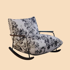 Elegant Rocking Armchair with Chic Design