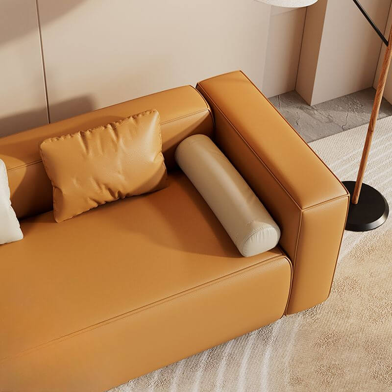 Chases Lounge with plush pillows