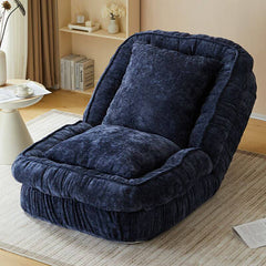 Modern Chenille Bean Bag in Living Room