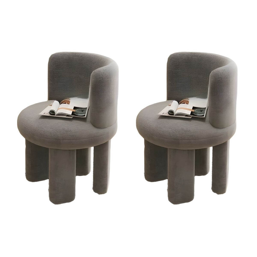 Contemporary Upholstered Vanity Chair