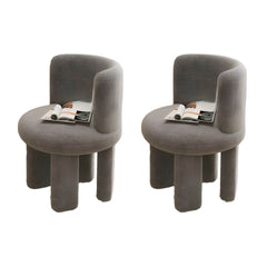 Contemporary Upholstered Vanity Chair