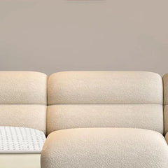 Elegant biscuit back design on sofa