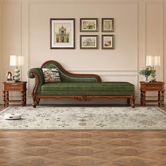 Elegant left-arm chaise design for bedrooms