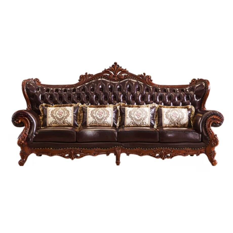 Traditional style upholstery sofa