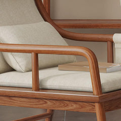 Cocoa Rocking Chair with matching ottoman