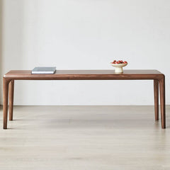 Standard size cocoa dining bench