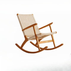 Rocking Chair with Natural Finish